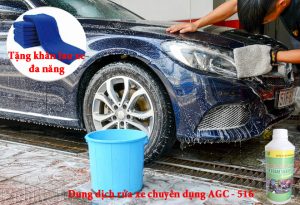 Tặng khăn lau xe khi mua Dung dịch rửa xe chuyên dụng 516