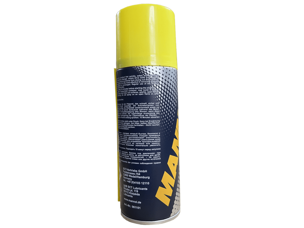 CHAI XỊT BẢO DƯỠNG DÂY CUROA MANOL -9897 -BELT SPRAY (ĐỨC) - nhập khẩu